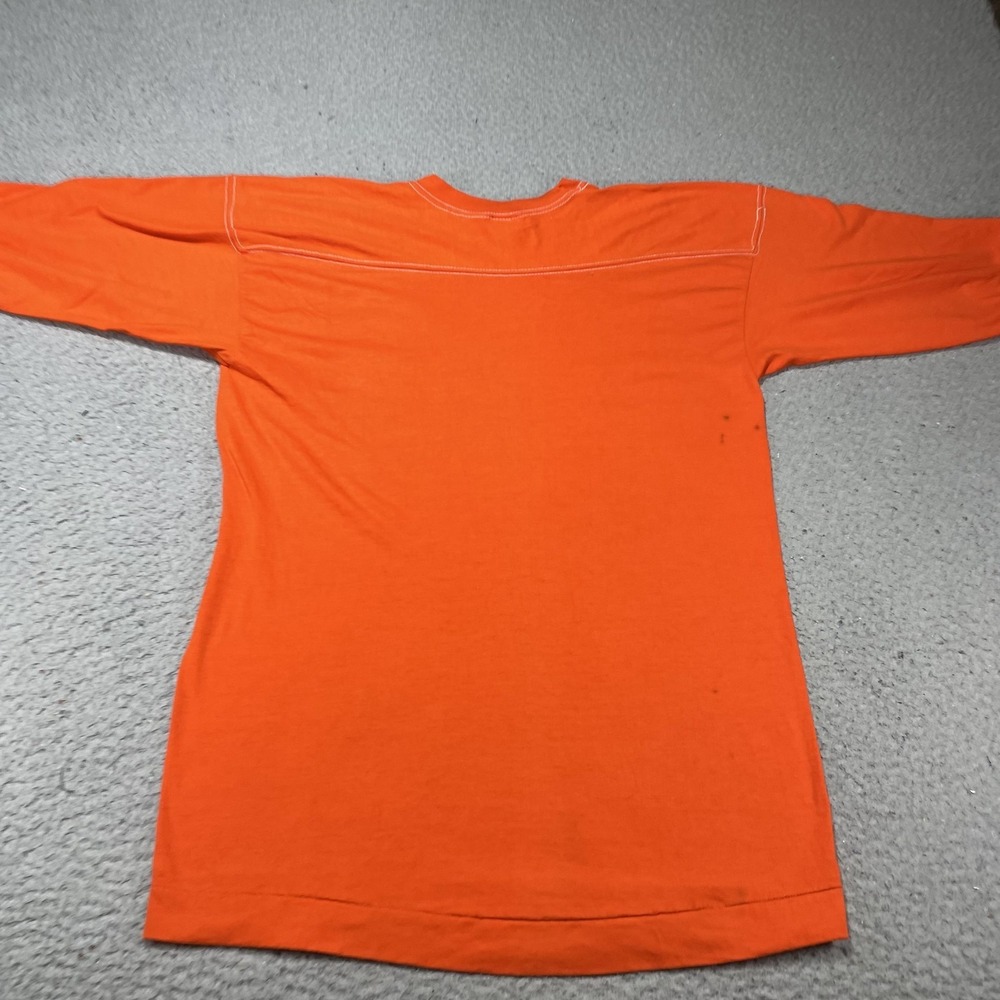 Vintage Tennessee Volunteers Shirt Mens XL Orange NCAA Football Diamond 80s - Picture 5 of 10